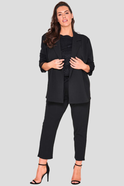 Fashionbook Wholesale Plus Size Black Blazer