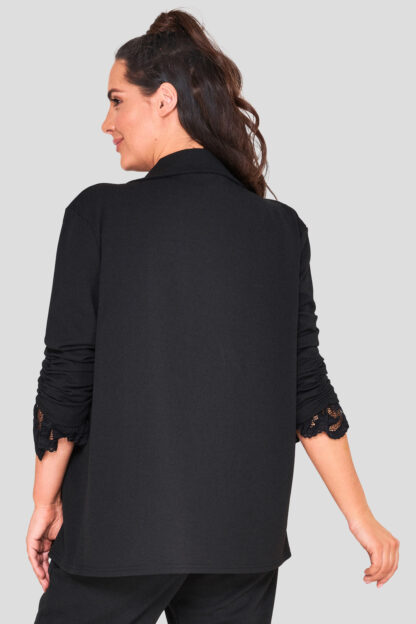 Fashionbook Wholesale Plus Size Black Blazer
