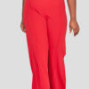 Wholesale Fashionbook Plus Size Red Wide Leg Trousers