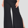 Wholesale Fashionbook Plus Size Red Wide Leg Trousers