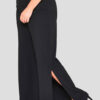 Wholesale Fashionbook Plus Size Black Wide Leg Trousers
