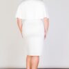 Fashionbook wholesale plus size clothing cape dress