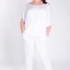 Fashionbook wholesale plus size clothing sequin loungewear top