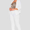 Cowl Print Cami Plus Size Top Wholesale