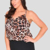Cowl Print Cami Plus Size Top Wholesale