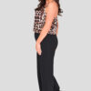Cowl Print Cami Plus Size Top Wholesale