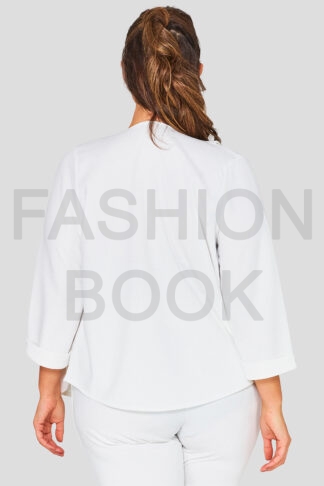 Drape Front Plus Size Wholesale Blazer