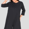 Crepe Jersey Plus Size Wholesale Jumpsuit