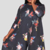 Crepe Jersey Plus Size Wholesale Jumpsuit