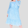 Sunflower Lace Plus Size Bardot Dress Wholesale