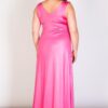 Plus Size Wholesale V Front Maxi Dress