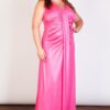 Plus Size Wholesale V Front Maxi Dress