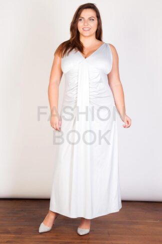 v-back-and-front-maxi-dress-front-wholesale-manufacturers_2 V Neck Front And Back Plus Size Maxi Dress Wholesale
