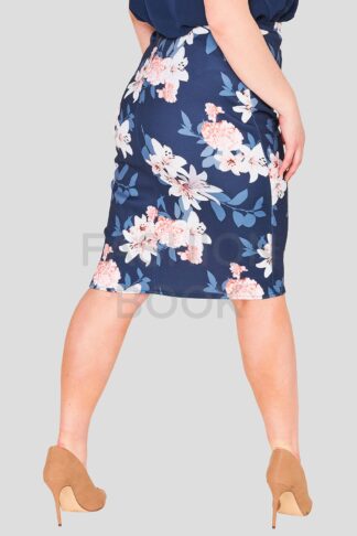 Zip Back Plus Size Wholesale Pencil Skirt