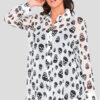 Wholesale Skull Chiffon Swing Shirt
