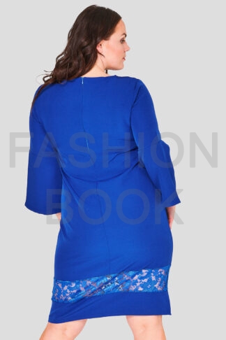 Wholesale Lace Hem Workwear Dress