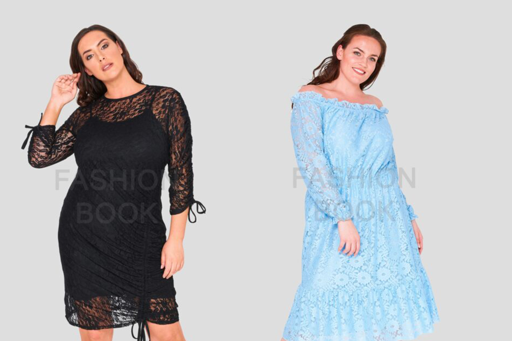 Plus Size Lace Dresses USA & UK